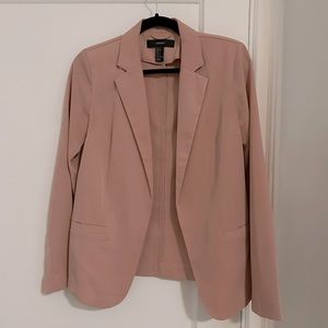 Blush pink blazer